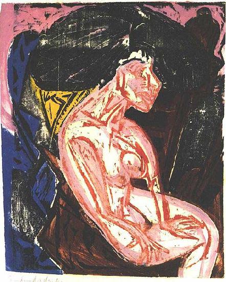 Ernst Ludwig Kirchner Female lover